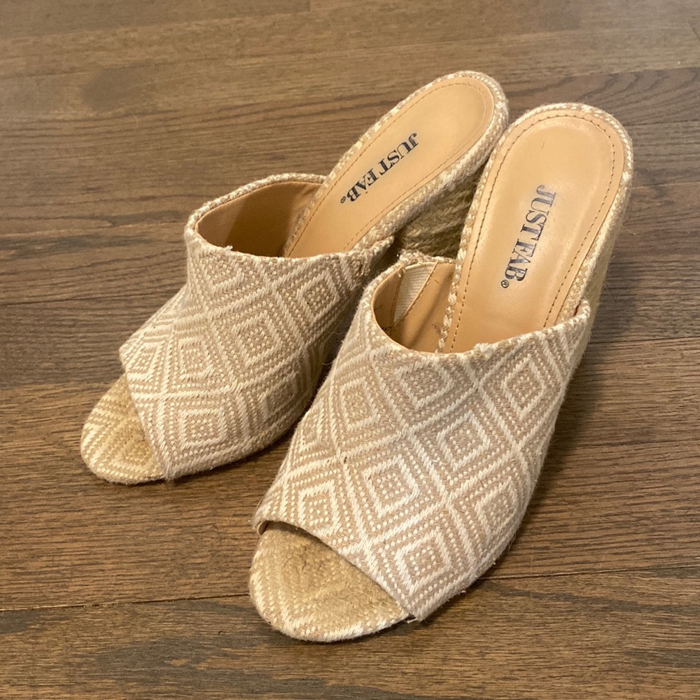 Platform Peep-toe Sanals